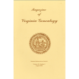Magazine of Virginia Genealogy: Volume 40, no. 3