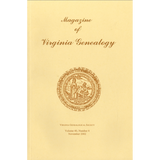 Magazine of Virginia Genealogy: Volume 40, no. 4