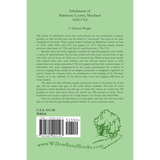 Inhabitants of Baltimore County, Maryland, 1692-1763 back cover