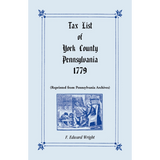 Tax List of York County, Pennsylvania, 1779