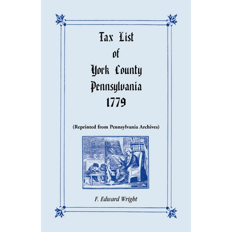 Tax List of York County, Pennsylvania, 1779