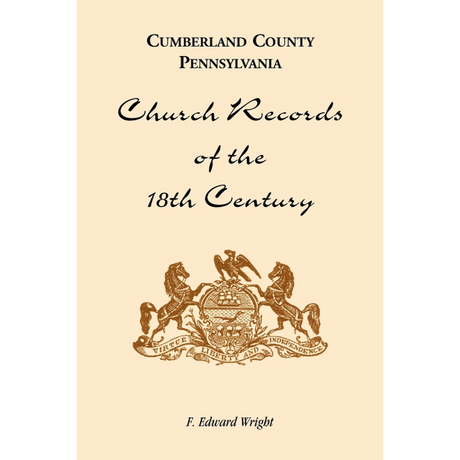 Cumberland County, Pennsylvania, Church Records of the 18th Century
