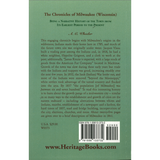 The Chronicles of Milwaukee (Wisconsin): being a narrative history of the town from its earliest period to the present back cover
