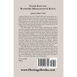 Ulster Scots and Blandford [Massachusetts] Scouts back cover