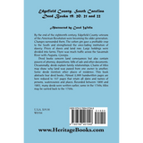 Edgefield County, South Carolina, Deed Books 19, 20, 21 and 22 back cover
