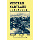 Western Maryland Genealogy, Volume 7, 1991
