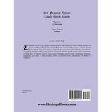 St. Francis Xavier Catholic Church Records: Baptisms, 1749-1838, Knox County, Indiana back cover