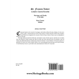 St. Francis Xavier Catholic Church Records: Marriages and Deaths, 1749-1838, Knox County, Indiana back cover