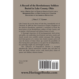 A Record of the Revolutionary Soldiers Buried in Lake County, Ohio back cover