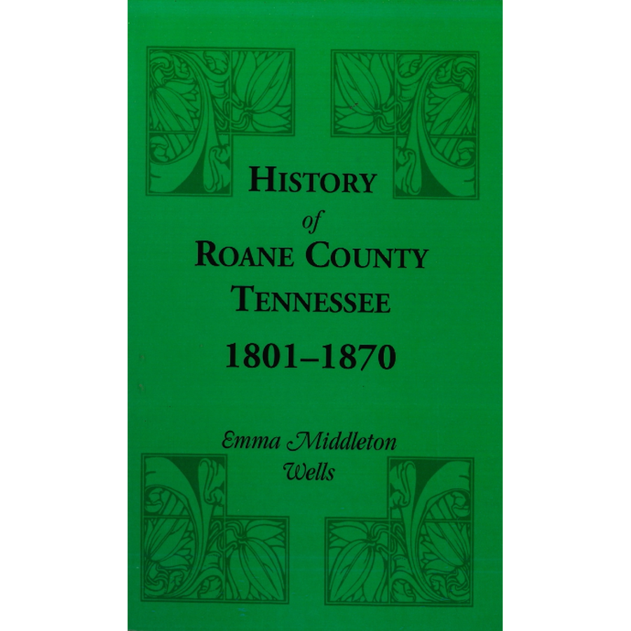 History of Roane County, Tennessee, 1801-1870