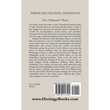 Through Colonial Doorways back cover