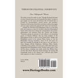 Through Colonial Doorways back cover