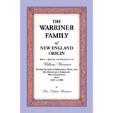 The Warriner Family of New England Origin