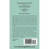 Poquoson Families, Volume II: The Holloway, Messick, and Linton Families of the Poquoson District, York County, Virginia [hardcover] back cover