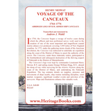 Henry Mowat, Voyage of the Canceaux 1764-1776: Abridged Logs of H. M. Armed Ship Canceaux back cover
