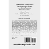 The Kentucky Frontiersman, The Connecticut Yankee, and Little Turtle's Granddaughter back cover