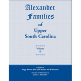 Alexander Families of Upper South Carolina volume 2