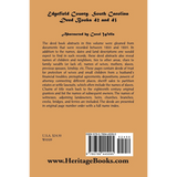 Edgefield County, South Carolina, Deed Books 42 and 43 back cover