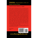 Westing: Personal Narratives of Life on the Rayado, New Mexico Frontier back cover