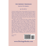 The Friendly Virginians: America's First Quakers [cloth] back cover