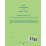 Bolton Soldiers and Sailors in the American Revolution back cover