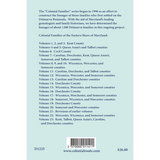 Colonial Families of the Eastern Shore of Maryland, Volume 22 back cover