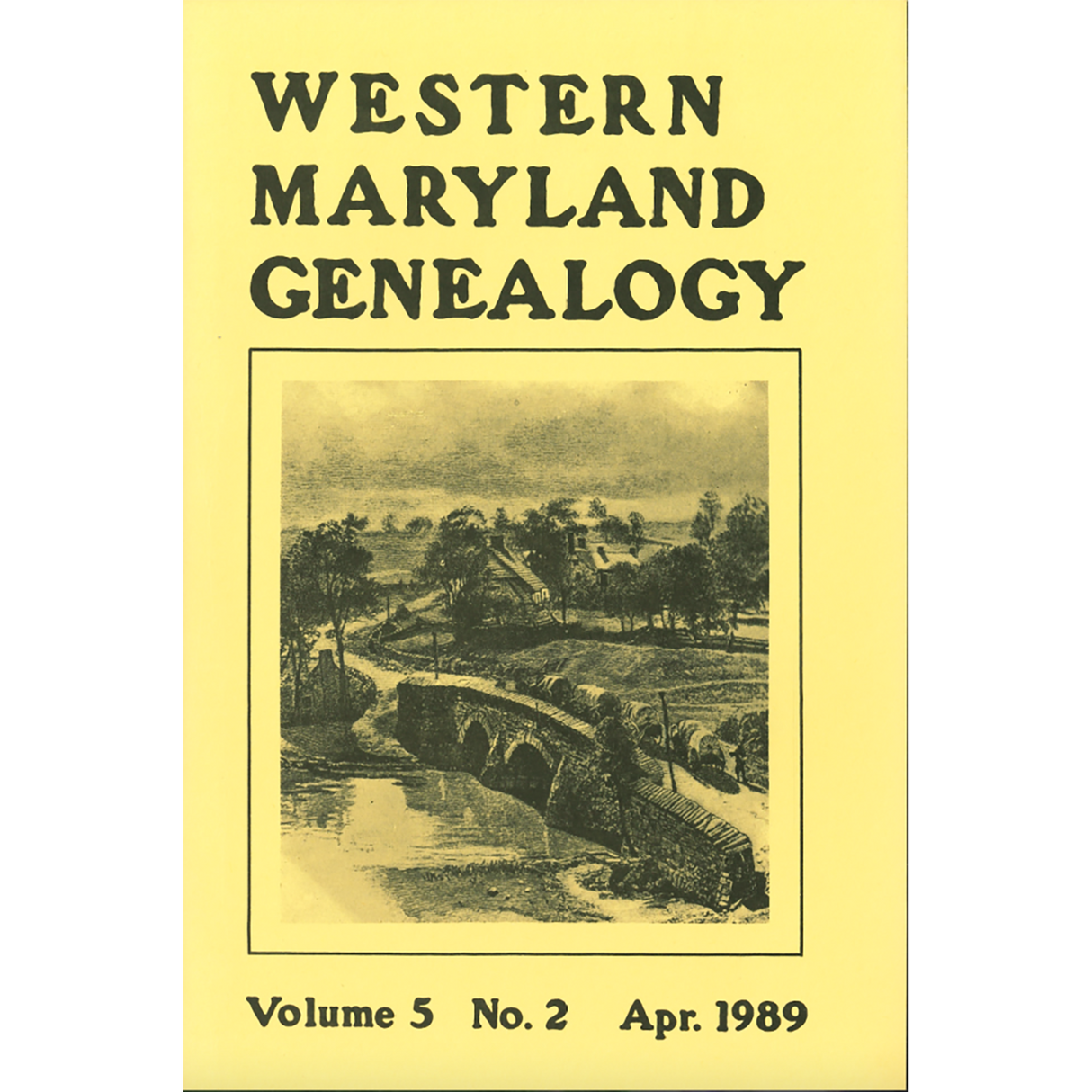 Western Maryland Genealogy, Volume 5, No. 2