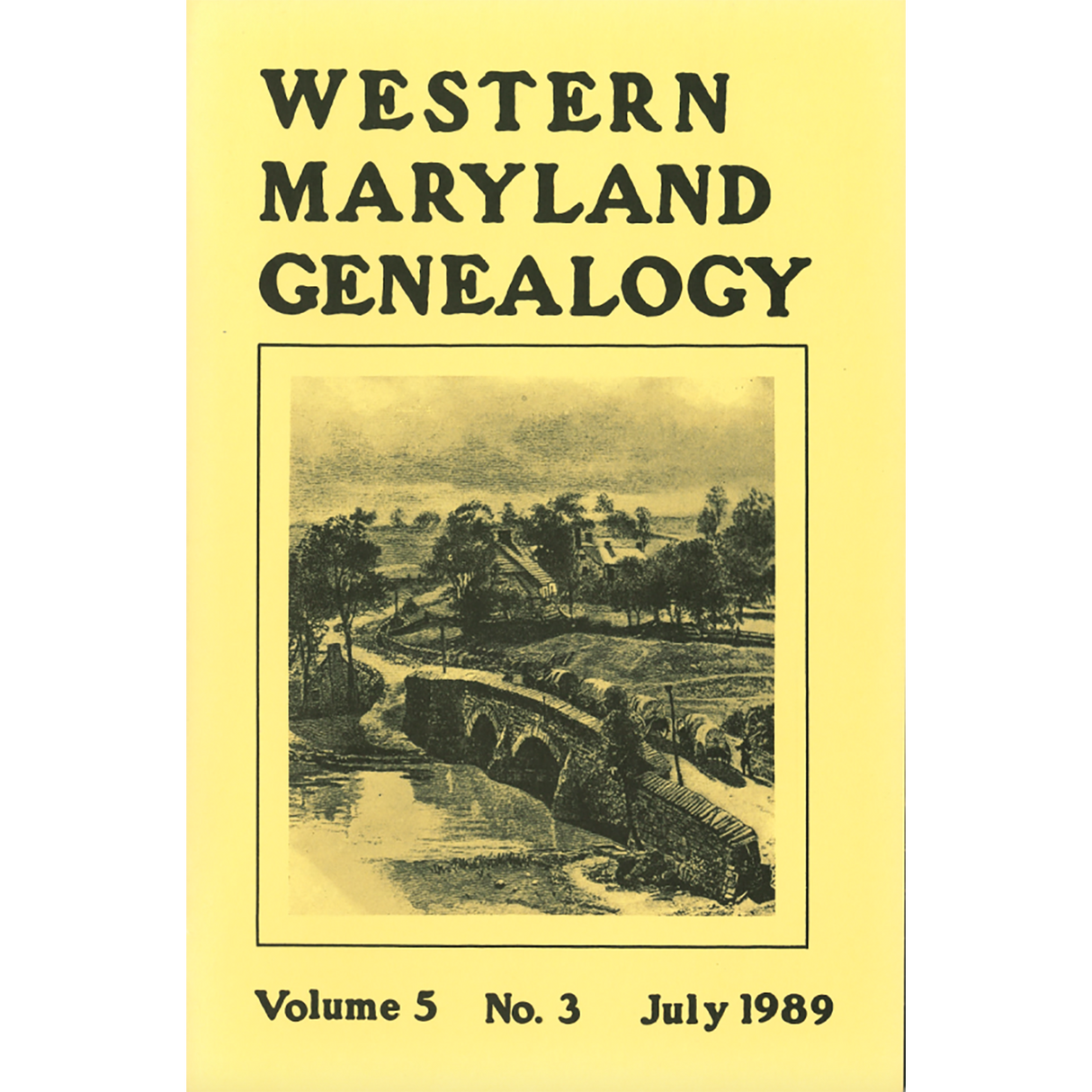Western Maryland Genealogy, Volume 5, No. 3