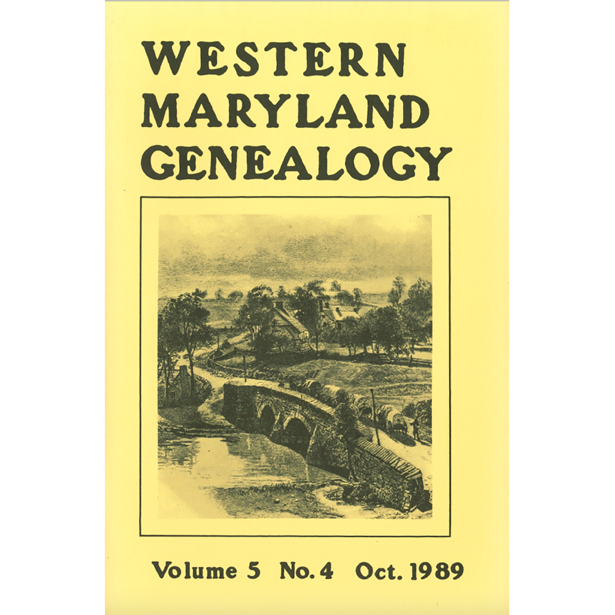 Western Maryland Genealogy, Volume 5, No. 4
