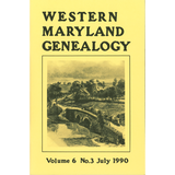 Western Maryland Genealogy, Volume 6, 1990