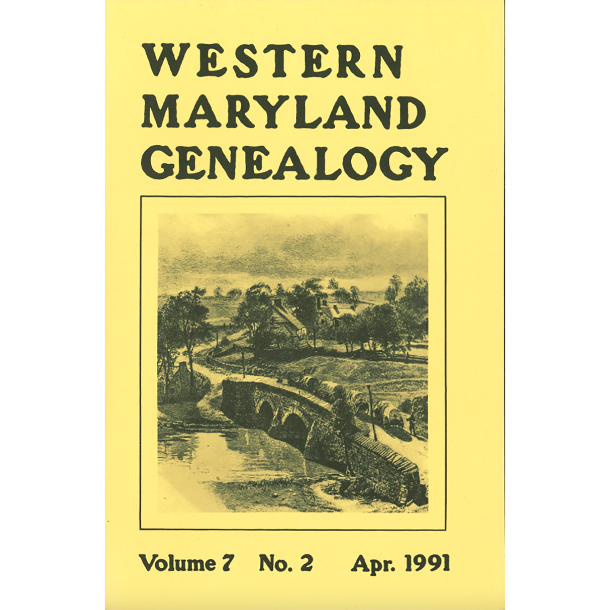 Western Maryland Genealogy, Volume 7, 1-4, 1991