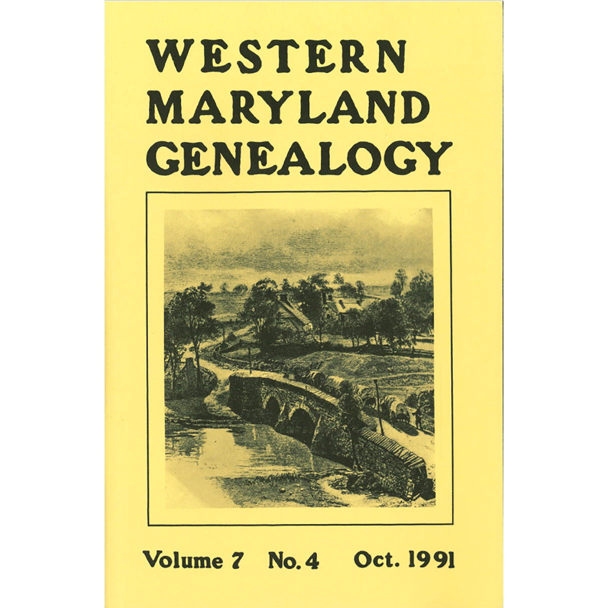 Western Maryland Genealogy, Volume 7, 1-4, 1991