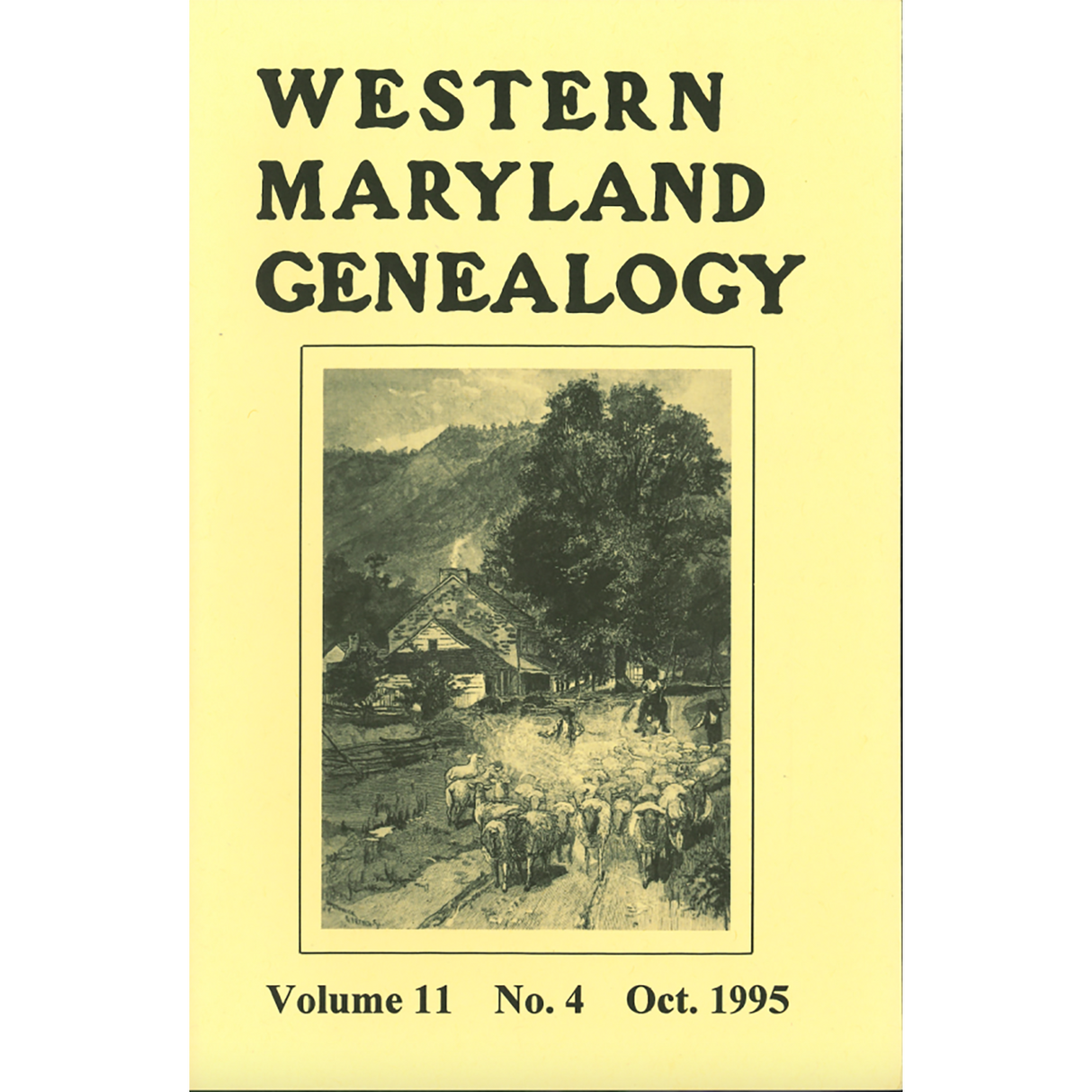 Western Maryland Genealogy, Volume 11, No. 4