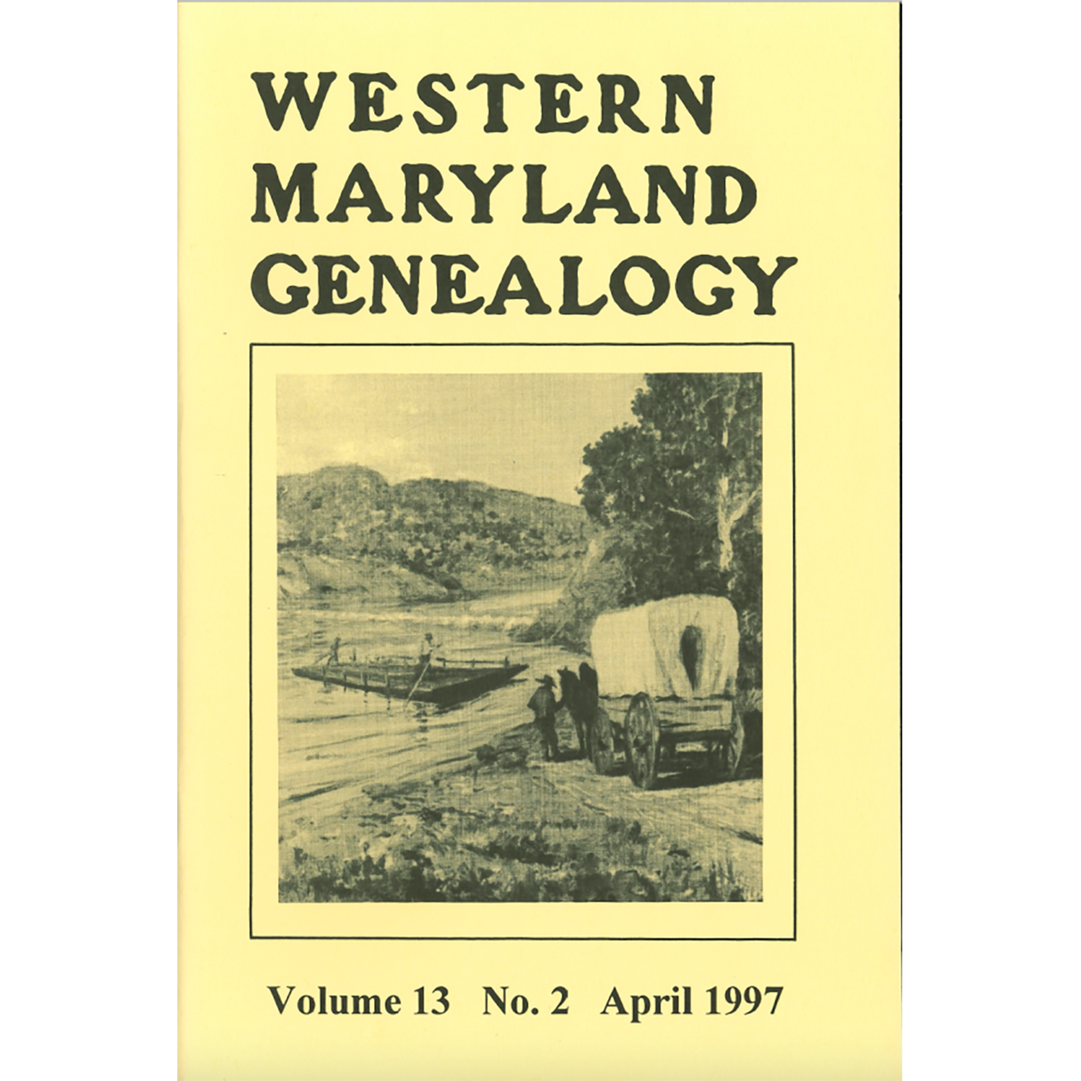 Western Maryland Genealogy, Volume 13, No. 2