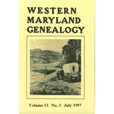 Western Maryland Genealogy, Volume 13, No. 3