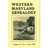 Western Maryland Genealogy, Volume 14, No. 1