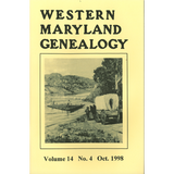 Western Maryland Genealogy, Volume 14, No. 4