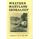 Western Maryland Genealogy, Volume 14, No. 4