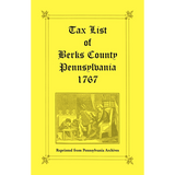 Tax List of Berks County [Pennsylvania] of 1767