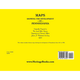 Maps Showing the Development of Pennsylvania back cover