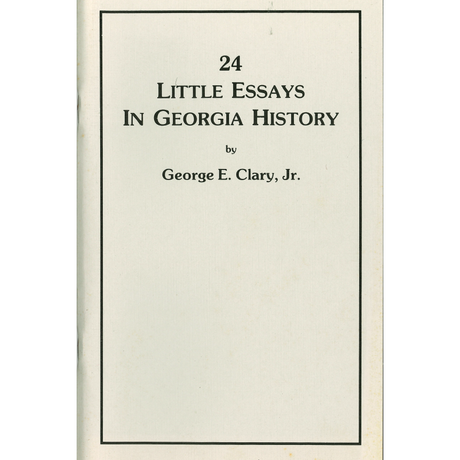 24 Little Essays in Georgia History