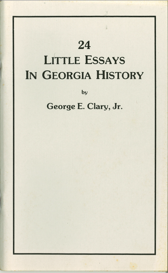 24 Little Essays in Georgia History