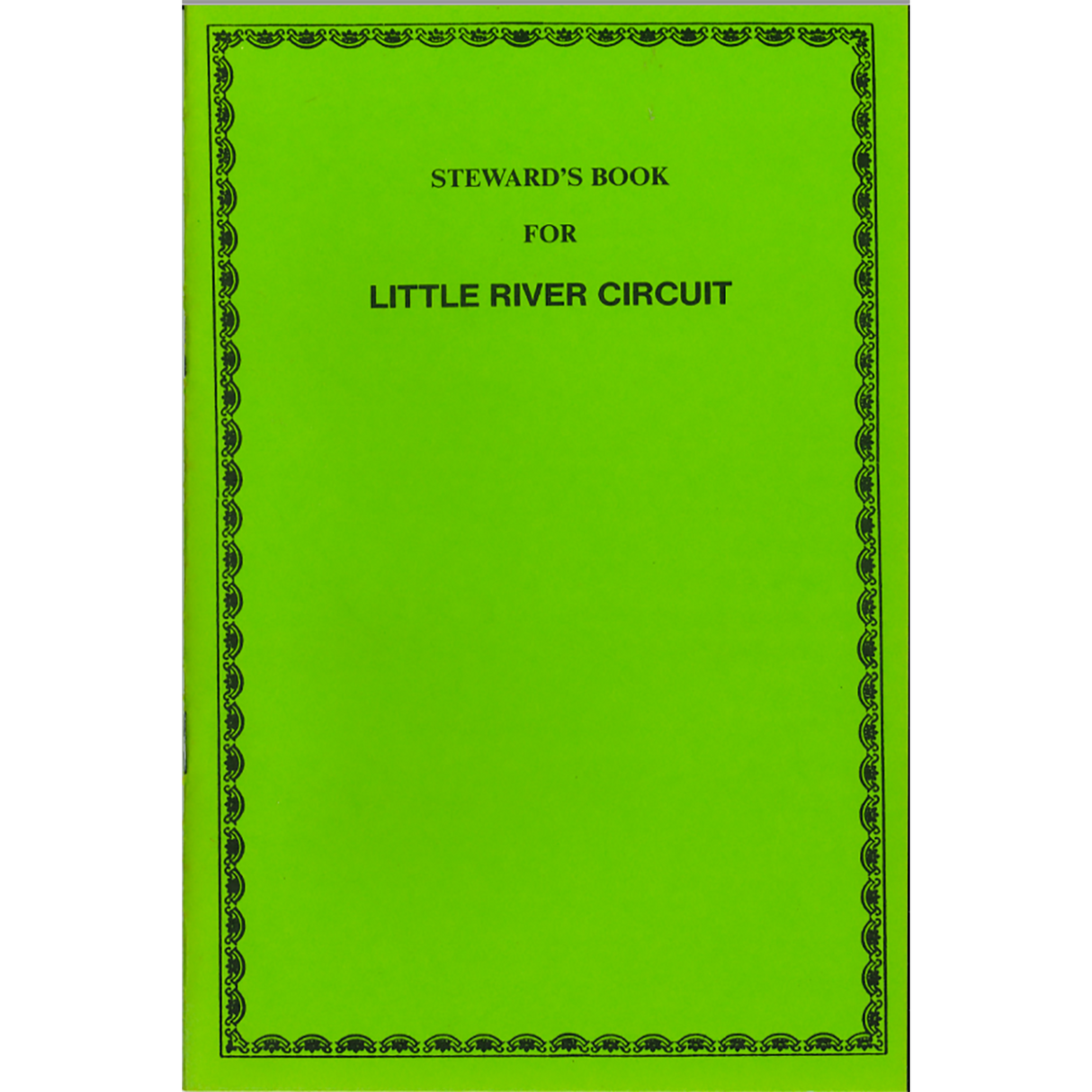 Steward's Book for the Little River Circuit
