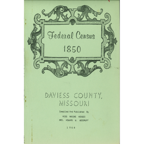 1850 Daviess County, Missouri Federal Census