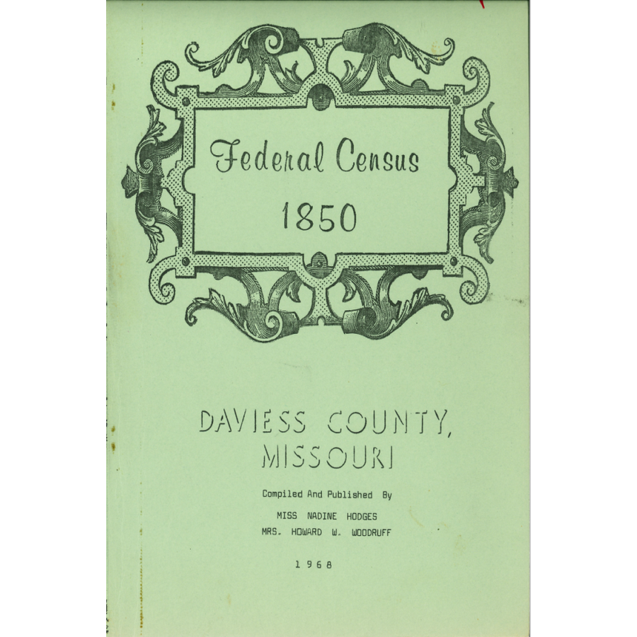 1850 Daviess County, Missouri Federal Census