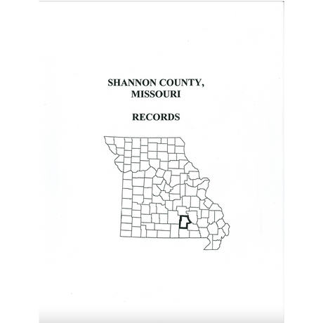 Shannon County, Missouri Records