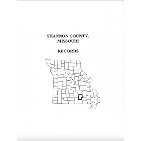 Shannon County, Missouri Records