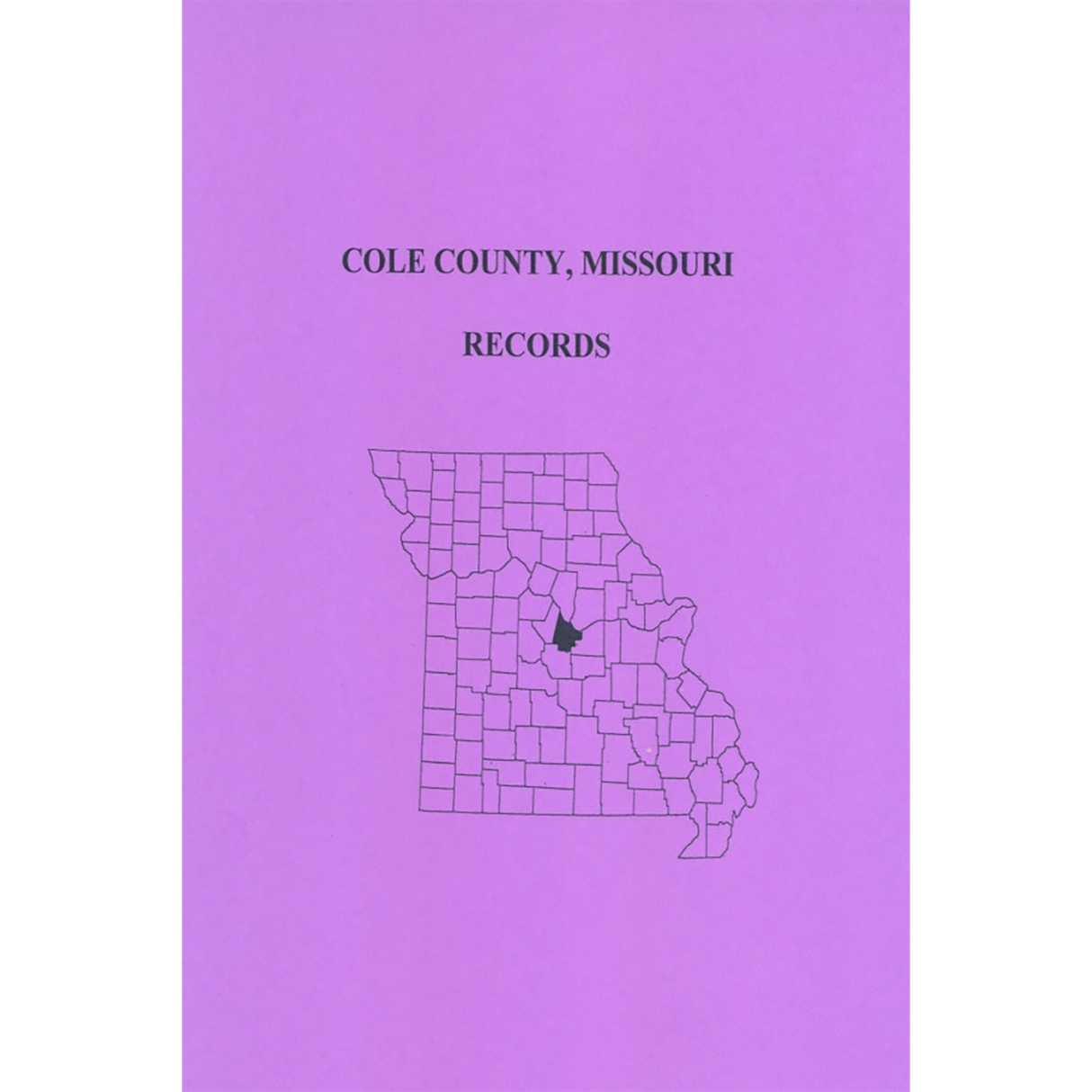 Cole County, Missouri Records
