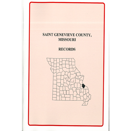 St. Genevieve County, Missouri Records