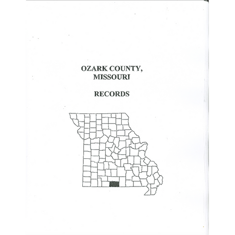 Ozark County, Missouri Records